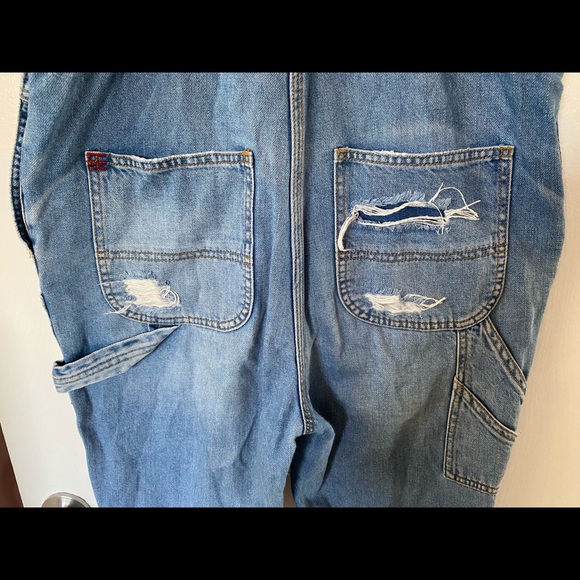 BDJ Ripped Overalls - Picture 6 of 11